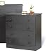 Prepac BBD-3031-4 4 Drawer Chest Black