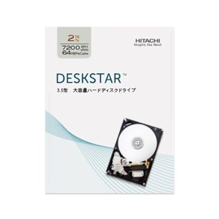 日立 HGST 3.5inch 7200rpm 2.0TB 64MB SATA 6.0Gbps 0S03191
