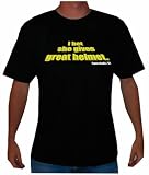 Spaceballs I Bet She Gives Great Helmet Mens Movie Line T Shirt