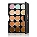 Anself 15 Color Cream Camouflage Concealers Palette Eye Face Cosmetic Makeup Earth Tone