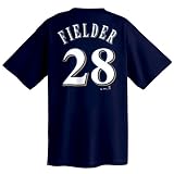 Prince Fielder Milwaukee Brewers Name and Number Tee