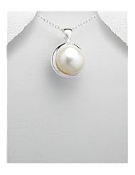Fresh Water Pearls Pendant Necklace In Sterling Silver