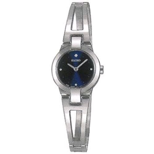 Seiko Women's SUJ703 Dress Silver-Tone Bangle Watch