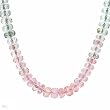 Necklace With 55.00ctw Genuine Aquamarines Beautifully Crafted in 18K Yellow Gold. Total item weight 11.5g Length 17in