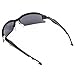 WOLFBIKE UV400 Protection Sports Sunglasses for Cycling Fishing Golf (Sunglasses-Black/White)