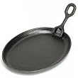 Minuteman Cast Iron Oval Fryer for Fireplace