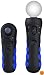 Protective Grips for PlayStation Move Controllers - Black and Blue