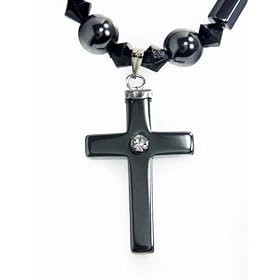 The "Believer" Fashion Hematite Beaded Necklace
