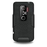 Amzer AMZ91724 Simple Case & Holster for HTC EVO 3D-Holster - Retail Packag ....