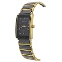 Geneva Platinum Black Dial Men's Fashion Watch