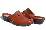  : Clarks Women's Sandia Clog,Light Brown,8 M