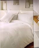 100% COTTON WHITE TWIN DUVET SET QUILT COVER