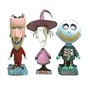 Nightmare Before Christmas Lock Shock And Barrel Headknocker Set