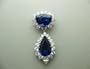 Sapphire and Diamond Brooch by HARRY WINSTON