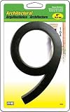 HY-KO PRODUCTS CO FM-6/9 FLOATING MOUNT HOUSE NUMBER 6" BLACK # 9