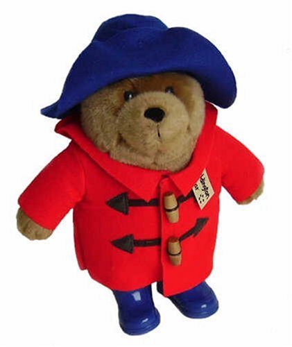 Childrens Toyshop  Toys : Plush Paddington Bear 28cm with Boots Red Coat Blue Hat