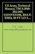 US Army, Technical Manual, TM 5-3910-202-24P, CONVEYOR, BELT: EMD, 50 FT LO 300 TPH, PNEUMATIC TIRES, (3910-00-790-2175), BARBER-GREENE MODEL, military manuals