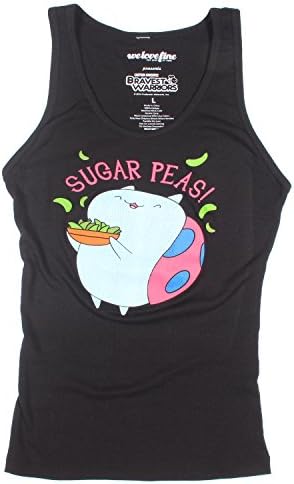 Bravest Warriors Catbug Juniors Tank Top (Large)