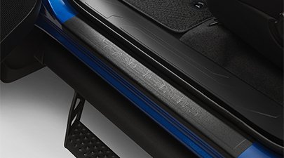 reviews Genuine Toyota Tacoma Door Sill Protectors PT747-35161. Black 4 Piece Set. 2016 Tacoma Double Cab.