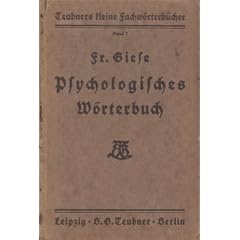 Psychologisches W�rterbuch