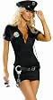 Sexy Adult Womens Costume Naughty Female Police Correctional Officer Dress Bad Lady Cop Outfit