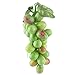 Hosalee Artificial Plastic Fruit Home Office Decoration Green, Grapes#2