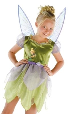 Kids Girls Costume Disney TinkerBell Fairy Oufit M Girls Medium (Size 7-8)