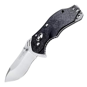 SOG Specialty Knives and Tools BL-03 Bluto 2.25-Inch Knife with Black Handle, Satin by SOG Specialty Knives