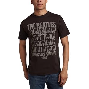 JUNK FOOD CLOTHING Young Men's The Beatles Paris Des Sports 1965 T-Shirt