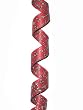 5" Twisted Red Bandana Paisley Christmas Ornament