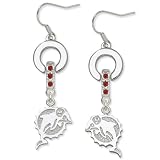 NFL Miami Dolphins LogoArt MVP Earrings