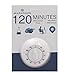 MARATHON 120 Minute Mechanical Timer with Loud Alarm. Colour-White. SKU-TI030025