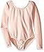 Capezio Little Girls' Team Basics Long Sleeve Leotard,Ballet Pink,S (4-6)