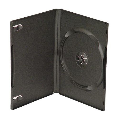 Order 100 STANDARD Black Single DVD Cases 14MM