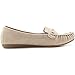 Women's Nature Breeze Crinkled Stitched Slip On Loafers