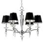 Manhattan Chrome Six Light Chandelier