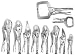 Irwin 1078TRAY Vise Grip 10 Piece Locking Plier Set