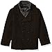 Ok Kids! Boys' Wool Peacoat with Mock Vest