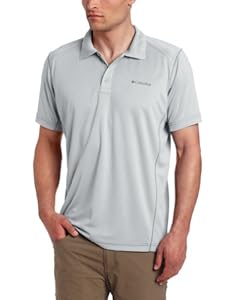 Columbia Men's Blasting Cool Polo, Cool Grey, Large