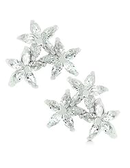 Sterling Silver Flower Bud Earrings