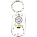 Pittsburgh Steelers Dog Tag Bottle Opener Keychain