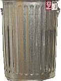 DOVER PARKERSBURG 620 DOVER GARBAGE CAN WITH LID 20 GAL