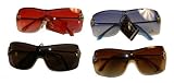 Big Rectangular Stylish Colored Sunglasses