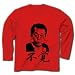 小沢一郎「不覚の涙」 長袖Tシャツ(赤) M