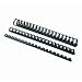 Fellowes Binding Combs Plastic Black 3/4 Inch 25 Pack (52509)