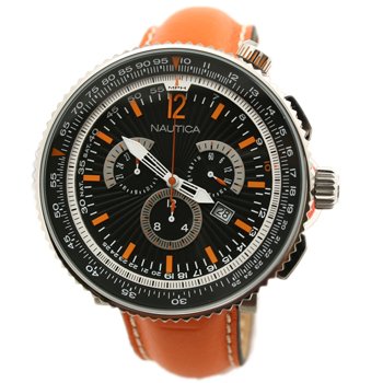 41RzCq8pCTL Nautica Mens Ocean 50 Chronograph Watch #N29515G