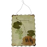 Magnetic Wall Plaque with Wine Bottle Magnets- Sauvignon Blanc