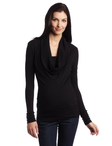Maternal America Women's Cowl Neck Top