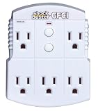 Tower Manufacturing 30339015 15 amp GFCI 5-Outlet Adapter