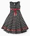 Bonnie Jean Girls Sleeveless Polka-Dot Dress